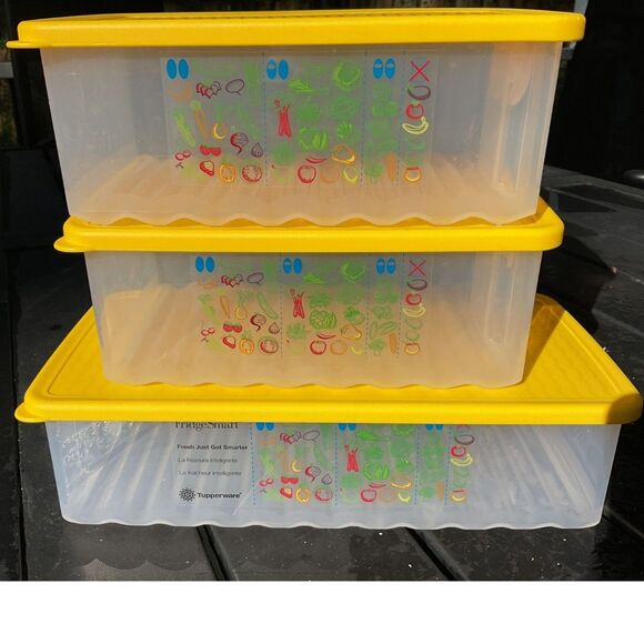 Tupperware Fridgesmart Set of 3 - Picture 1 of 6